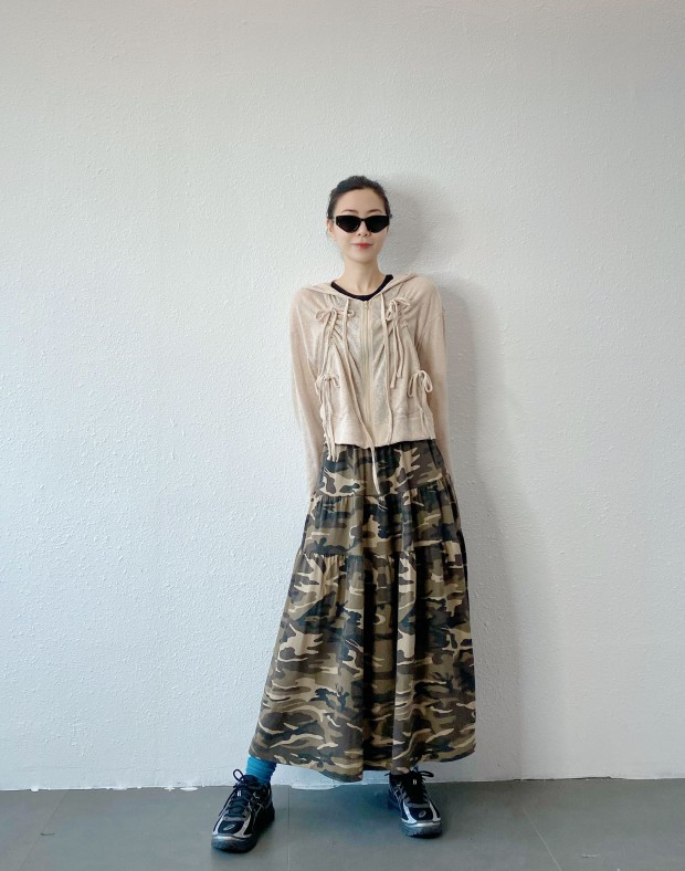 Camouflage Skirt #250411